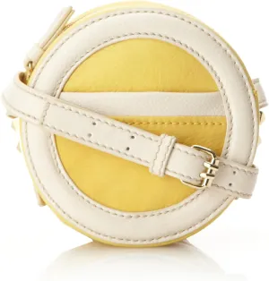 Women's Classic Leather Canteen, Yellow/Stone, One Size