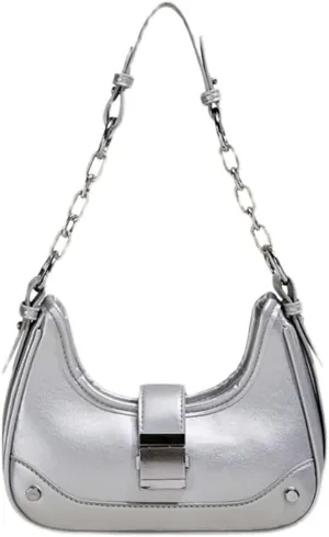 Women's Crossbody Bag Contrast Color Plaid Striped Saddle Shoulder Handbag Underarm Satchel Tote Clutch Purse Hobo Bag