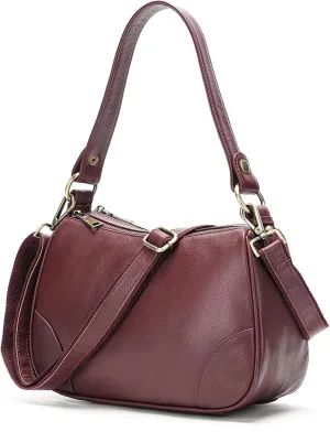 Women's Crossbody Bag Multifunctional Shoulder Bag Fashion Dumpling Bag With 2 Shoulder Straps