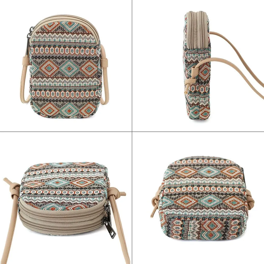 Women's Crossbody Bag - Small Adjustable Strap Shoulder Bag for Travel & Vacation