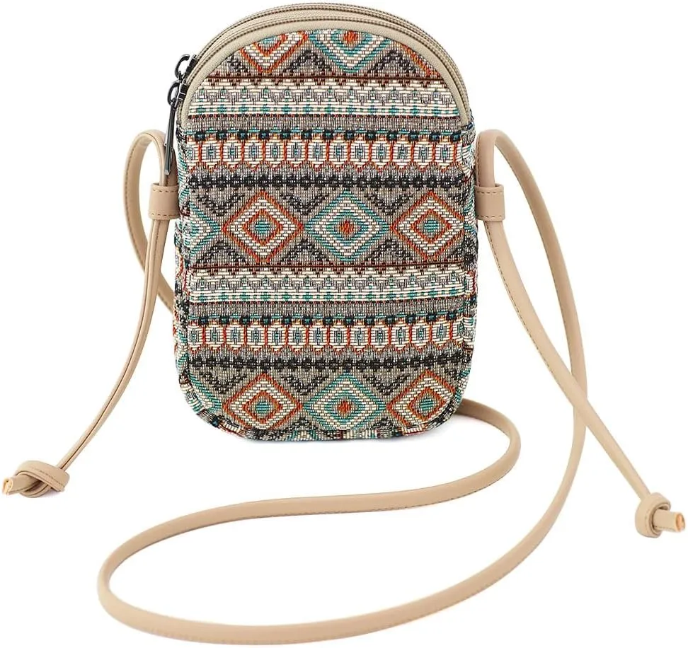 Women's Crossbody Bag - Small Adjustable Strap Shoulder Bag for Travel & Vacation