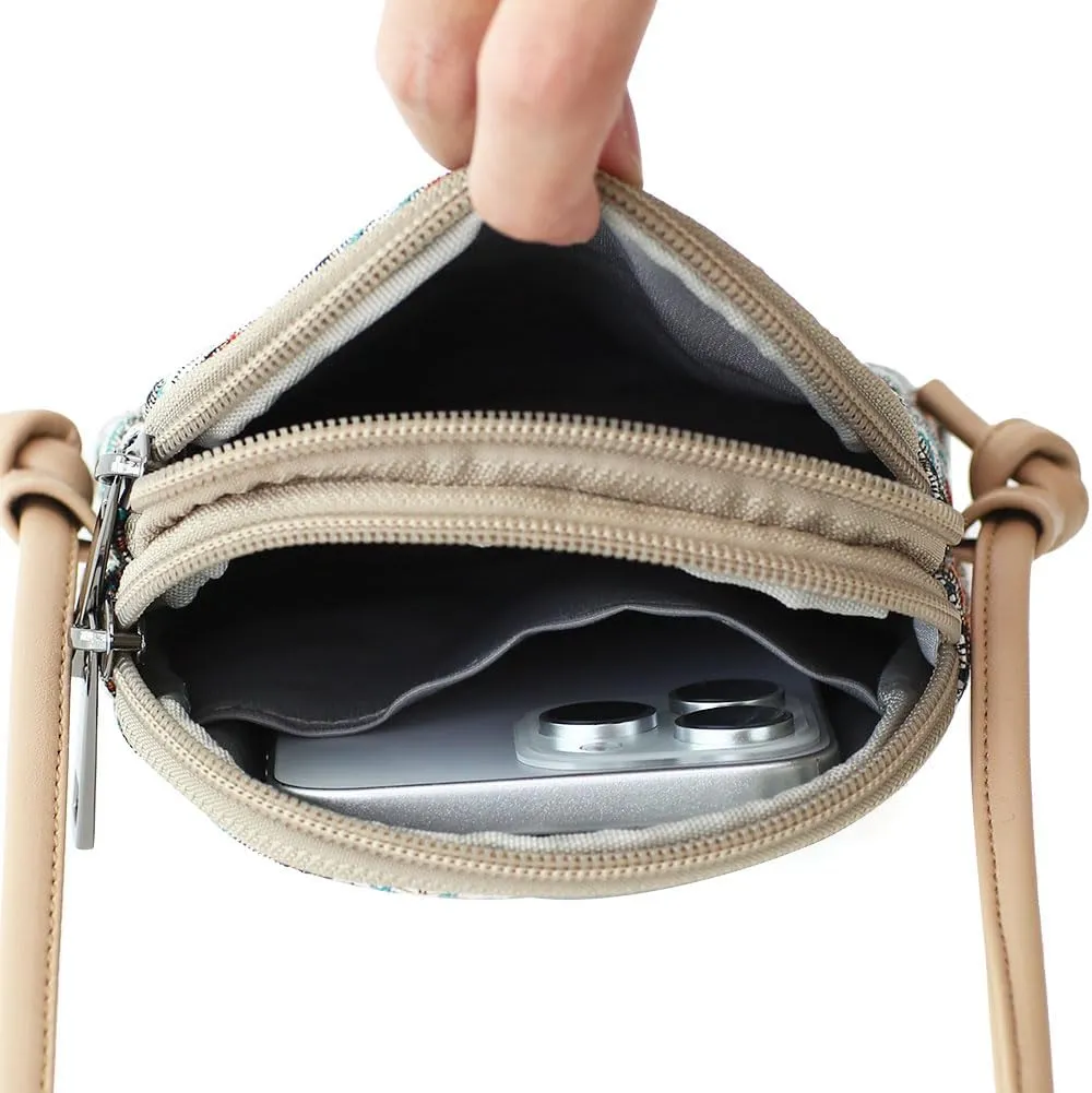 Women's Crossbody Bag - Small Adjustable Strap Shoulder Bag for Travel & Vacation