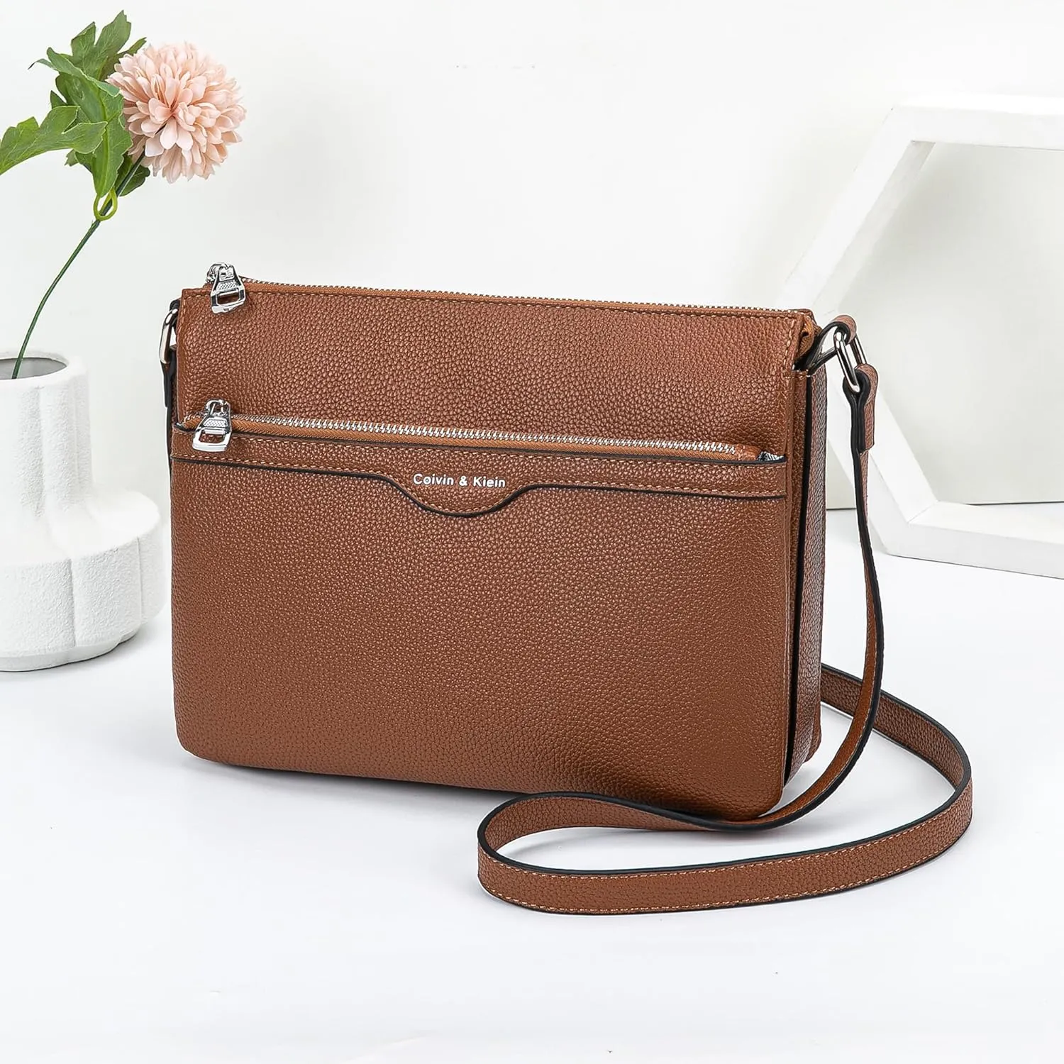 Women's Crossbody Hand Bags Leather, Designer Crossbody Bags For Women,Leather Crossbody Purses For Women