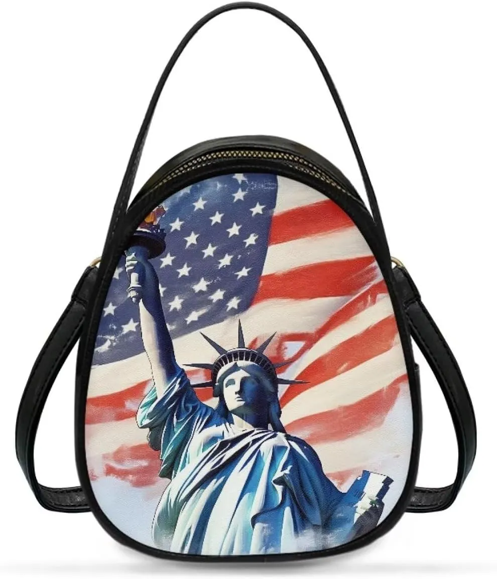 Women's Crossbody Handbags Owls Small Travel Purses Phone Bag, Butterfly Cross Body Bag Zipper Top Handle Purse