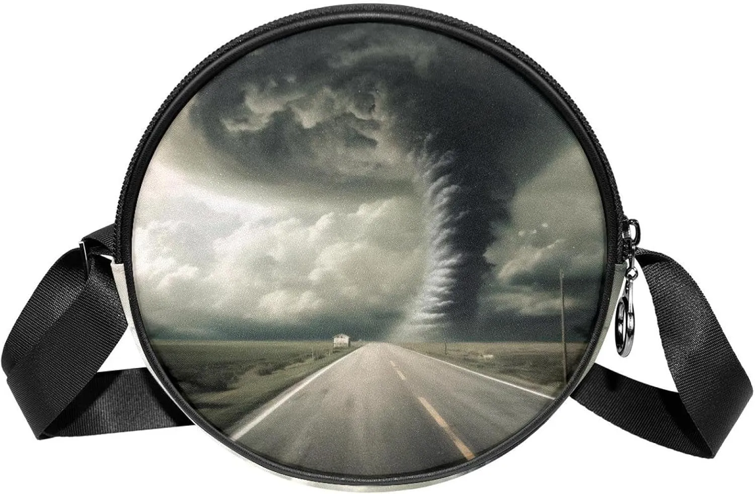 Women's Crossbody Handbags, Travel Purse, approaching tornado