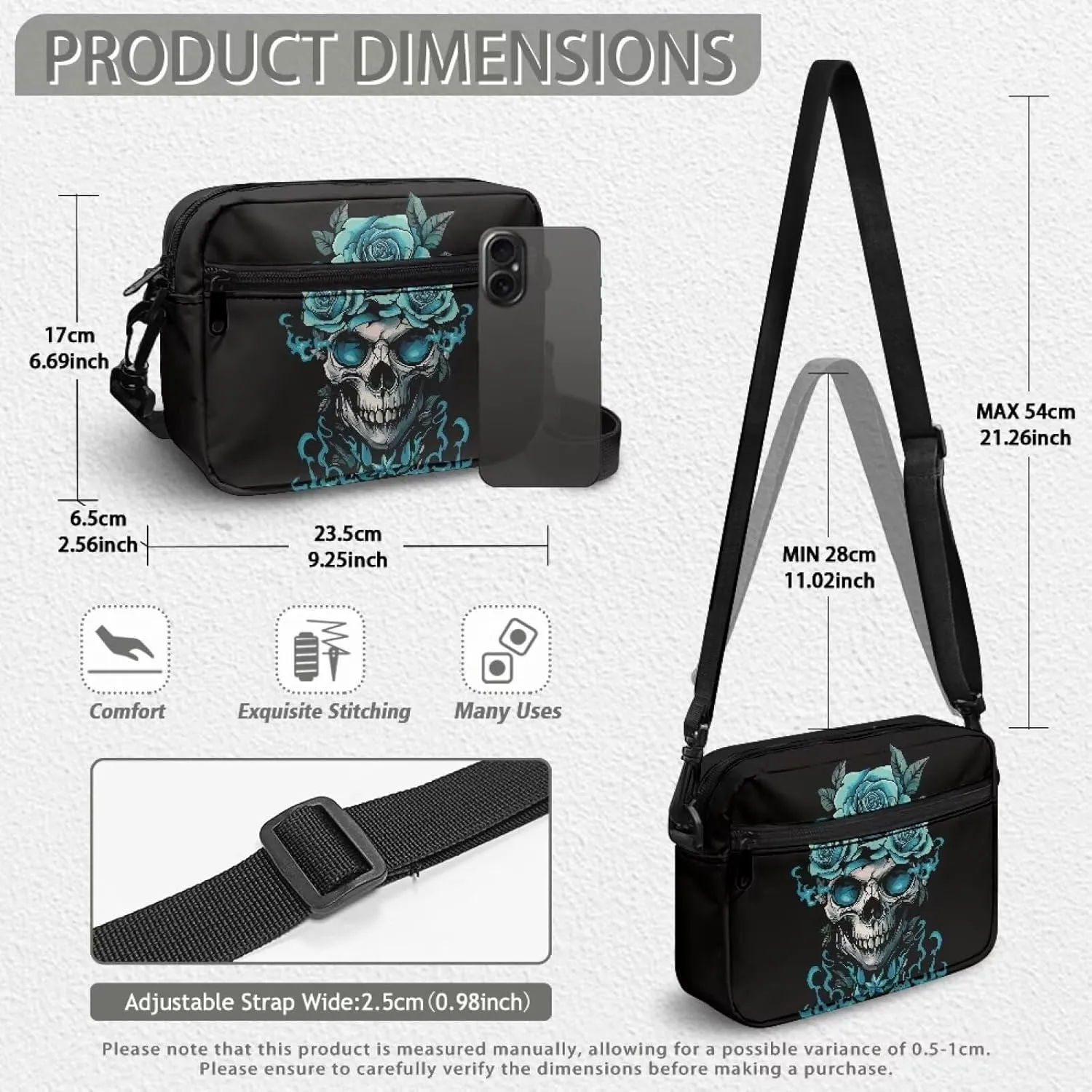 Women's Crossbody Handbags with Adjustable Strap for Daily Use