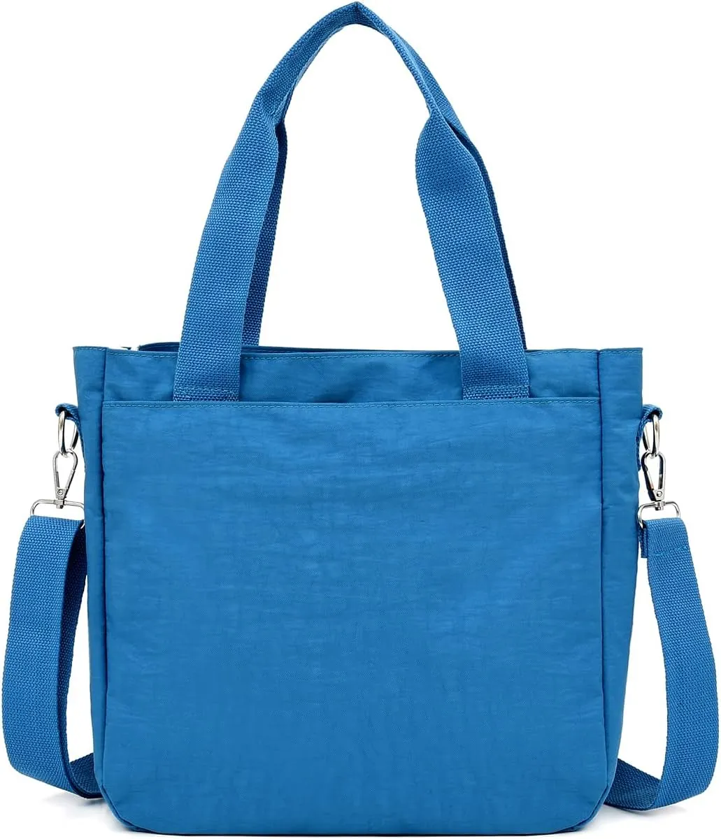 Women's Crossbody Tote Bag with Multiple Pockets, Adjustable Strap