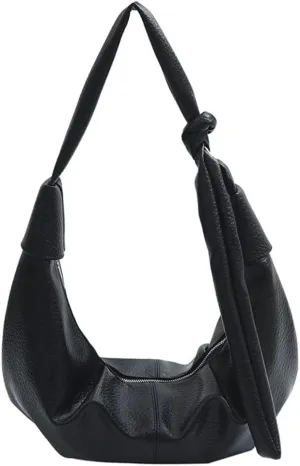 Womens Fashion Shoulder Crossbody Bag Soft Vegan leather Tote Purse Large Dumpling Handbag Top Handle Y2k Satchel