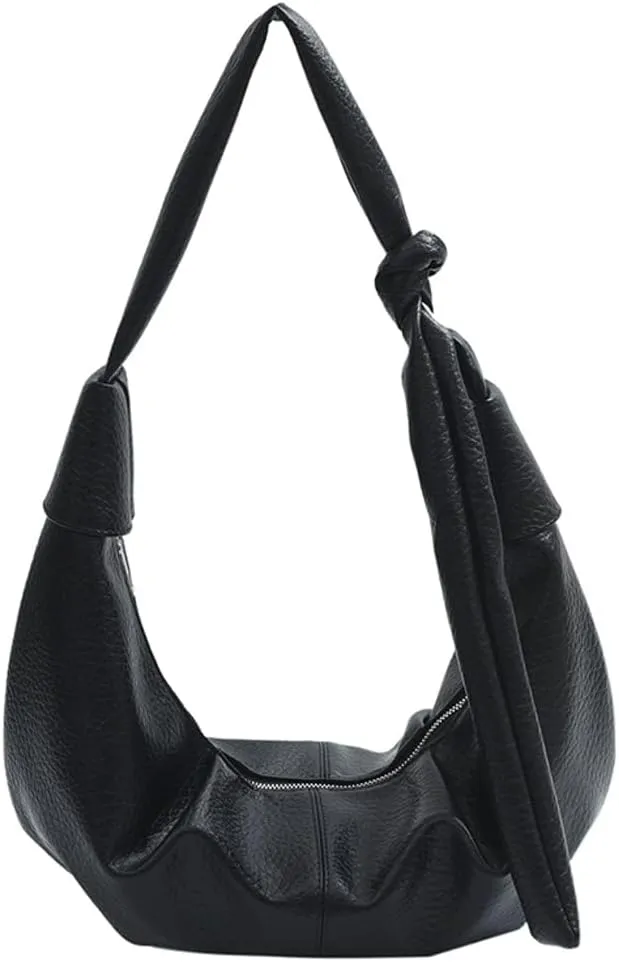 Womens Fashion Shoulder Crossbody Bag Soft Vegan leather Tote Purse Large Dumpling Handbag Top Handle Y2k Satchel