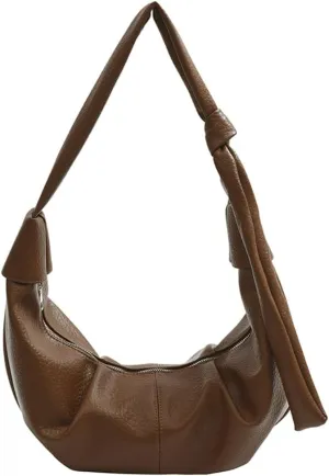 Womens Fashion Shoulder Crossbody Bag Soft Vegan leather Tote Purse Large Dumpling Handbag Top Handle Y2k Satchel