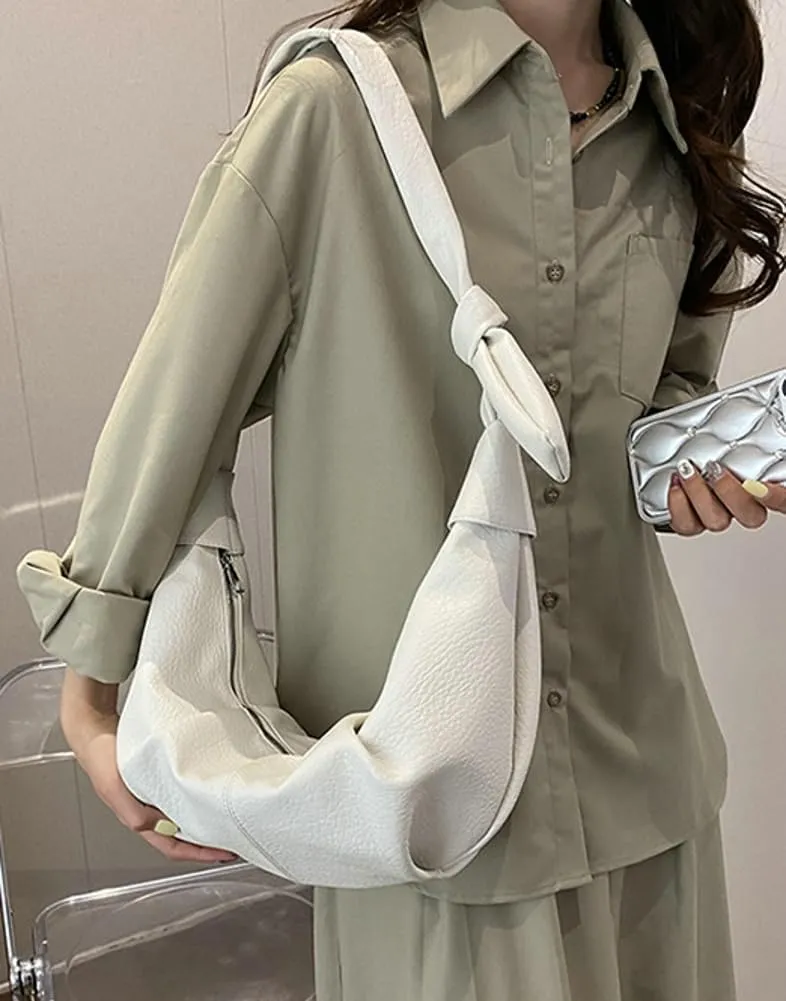 Womens Fashion Shoulder Crossbody Bag Soft Vegan leather Tote Purse Large Dumpling Handbag Top Handle Y2k Satchel