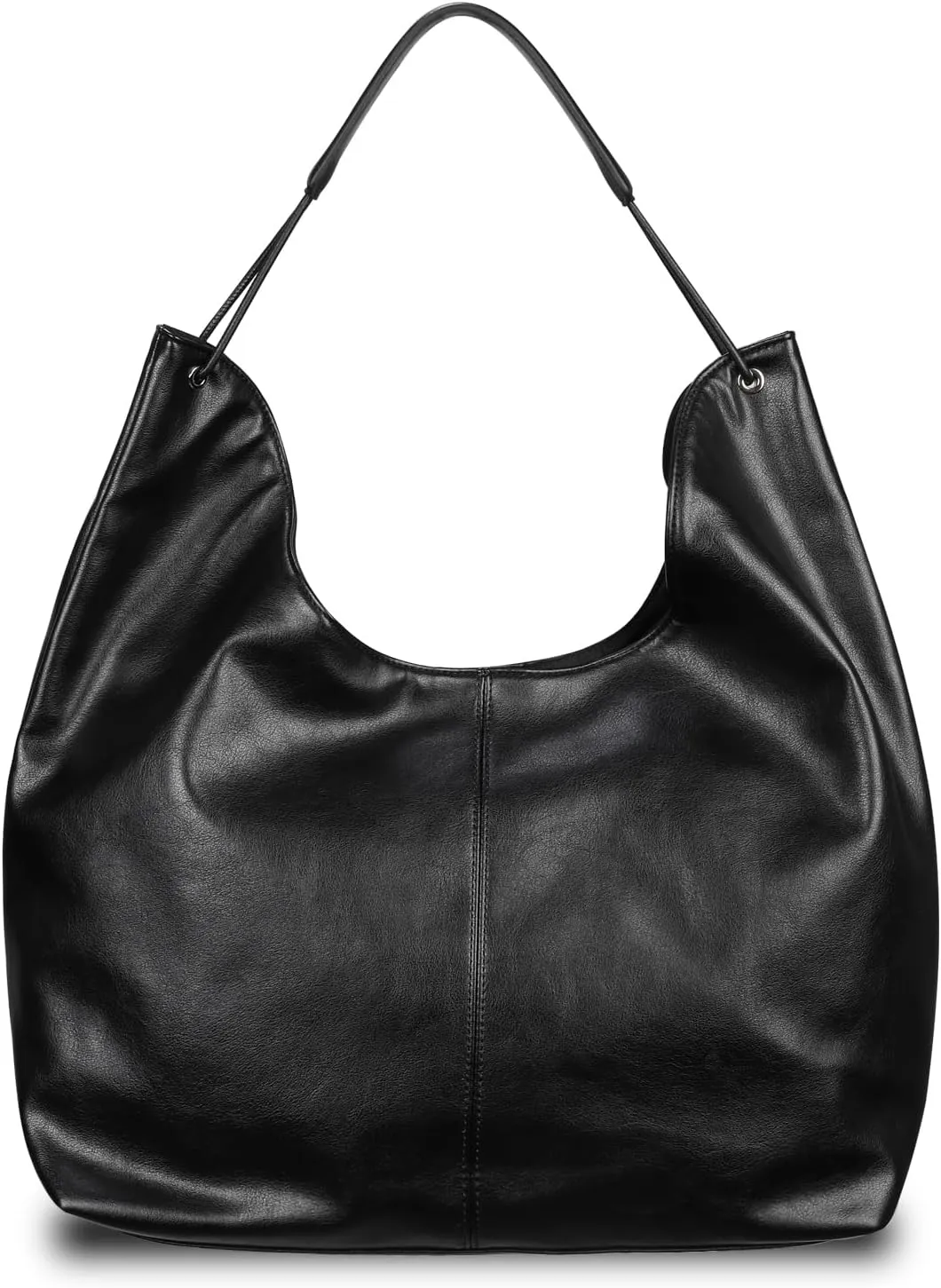 Women's Handbag Trendy PU Leather Hobo Purses Shoulder Crossbody Bag Minimalist