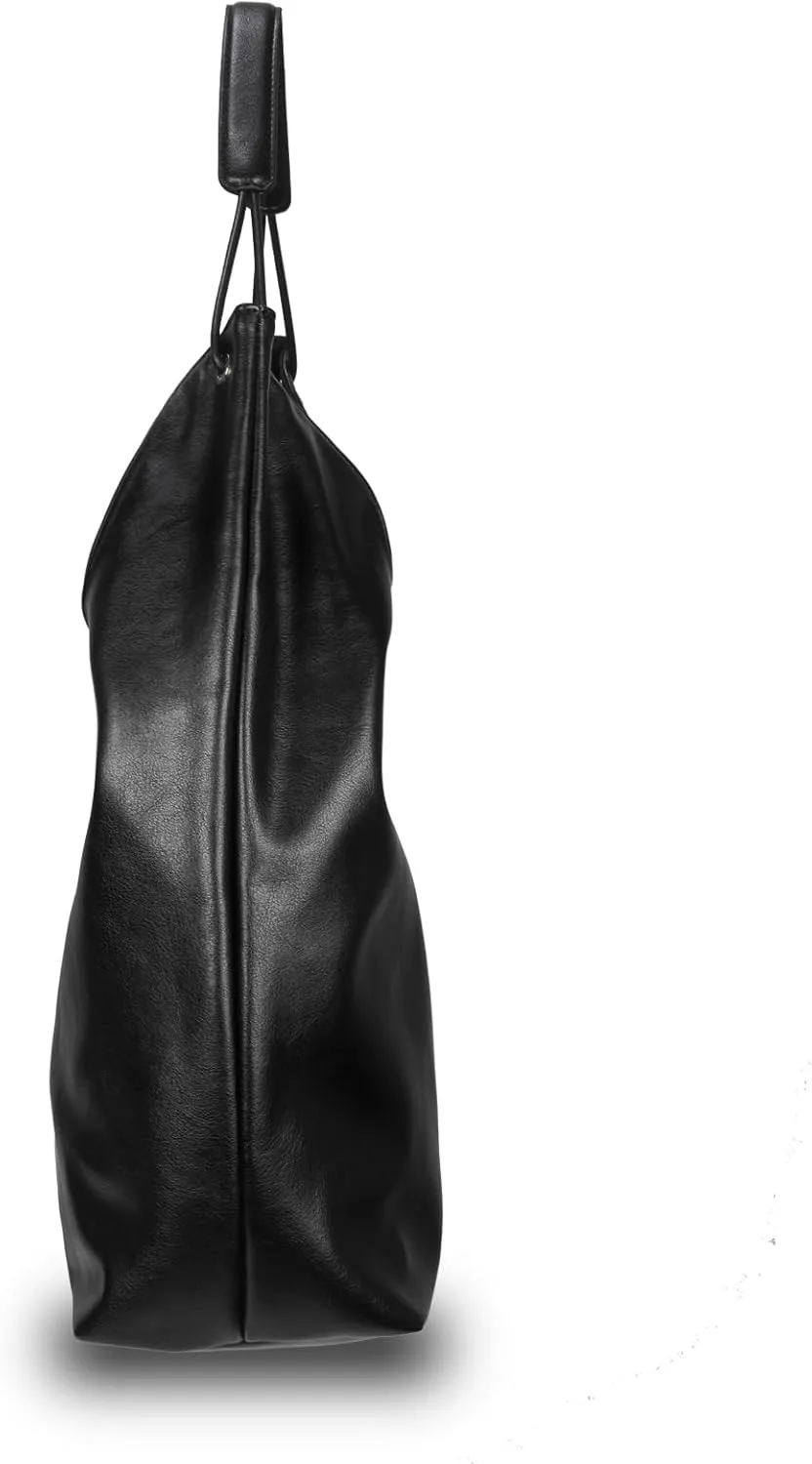 Women's Handbag Trendy PU Leather Hobo Purses Shoulder Crossbody Bag Minimalist