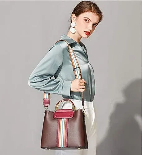 Women's Handbags Handbags, Women's Handbags, Shoulder Bags, Leather Handbags, Simple and Comfortable(D)