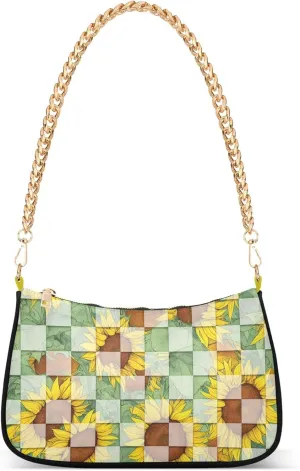 Women's Handbags Tote Crossbody Bag Stylish Purse Ladies Shoulder Bag Handbag Monochrome Checkerboard Crescent Bag