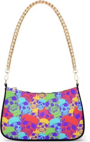 Women's Handbags Tote Crossbody Bag Stylish Purse Ladies Shoulder Bag Handbag Neon Watermelon Black Crescent Bag