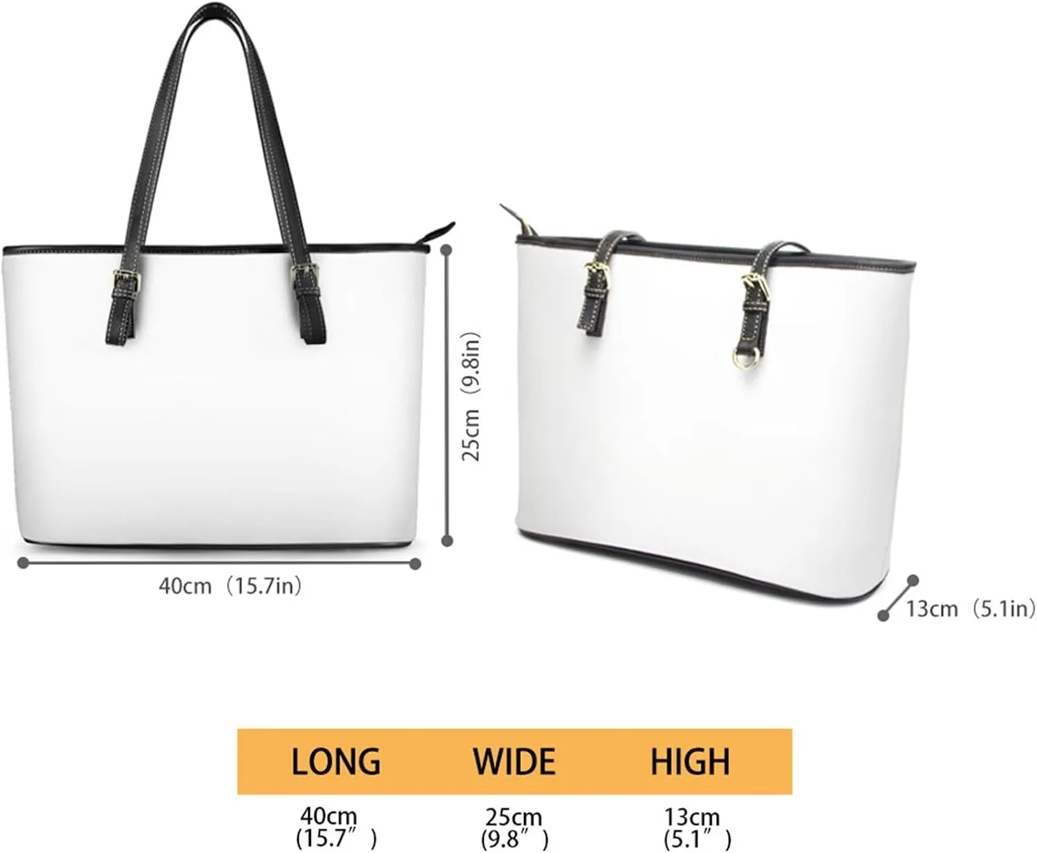 Womens Leather Tote Office Shoulder Bags, Cow Spots PU Leather Tote Bags Boho Shopping Carry Messenger Handbag
