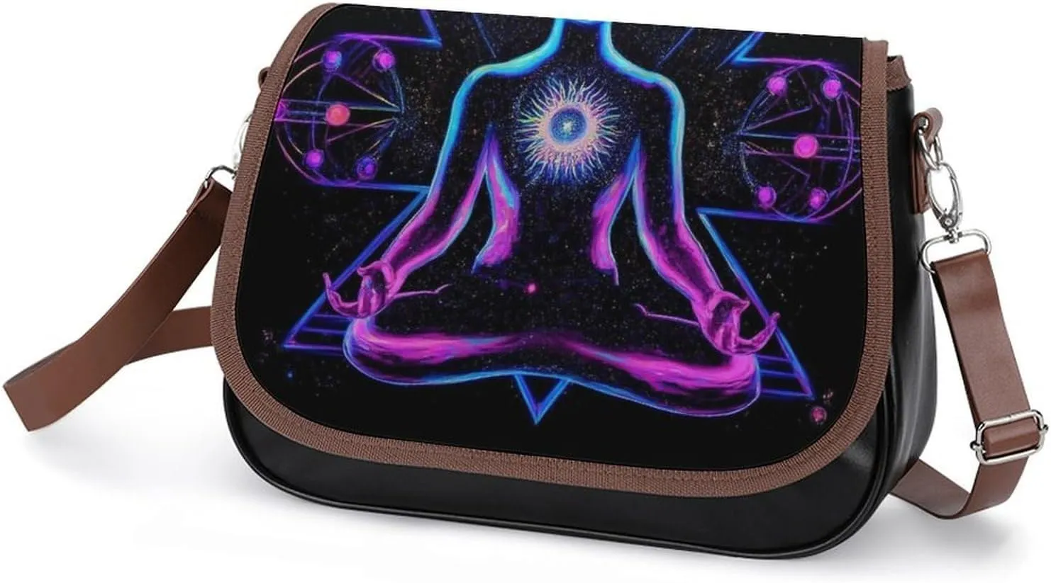 Womens PU Leather Crossbody Bag Lightweight Cellphone Purse Handbags with Adjustable Strap