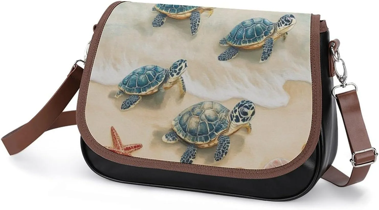 Womens PU Leather Crossbody Bag Lightweight Cellphone Purse Handbags with Adjustable Strap