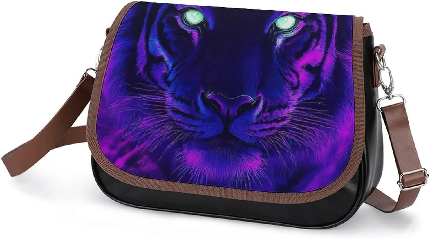 Womens PU Leather Crossbody Bag Lightweight Cellphone Purse Handbags with Adjustable Strap