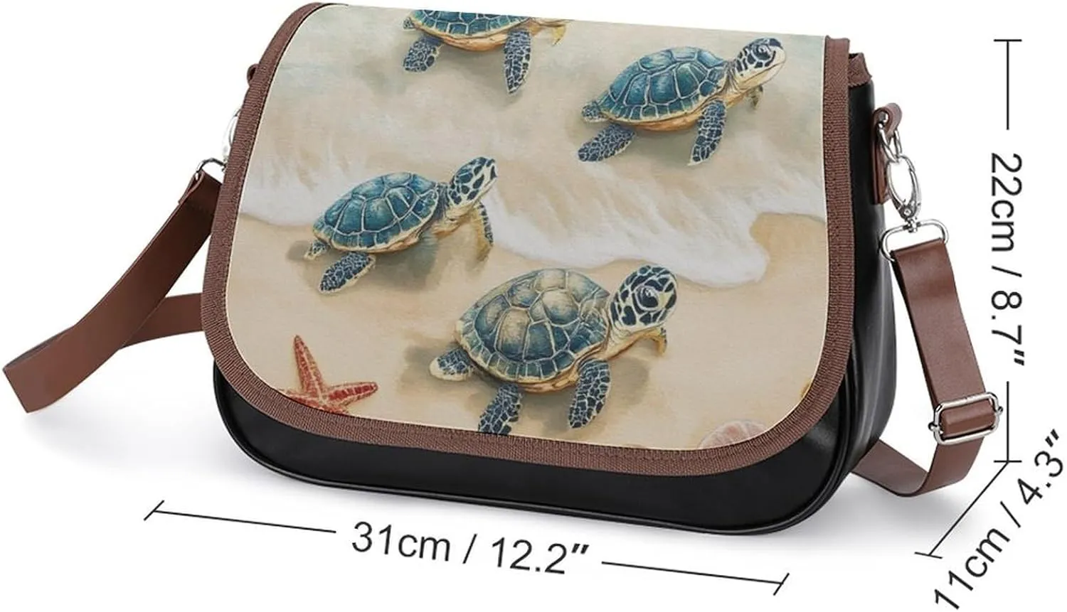 Womens PU Leather Crossbody Bag Lightweight Cellphone Purse Handbags with Adjustable Strap