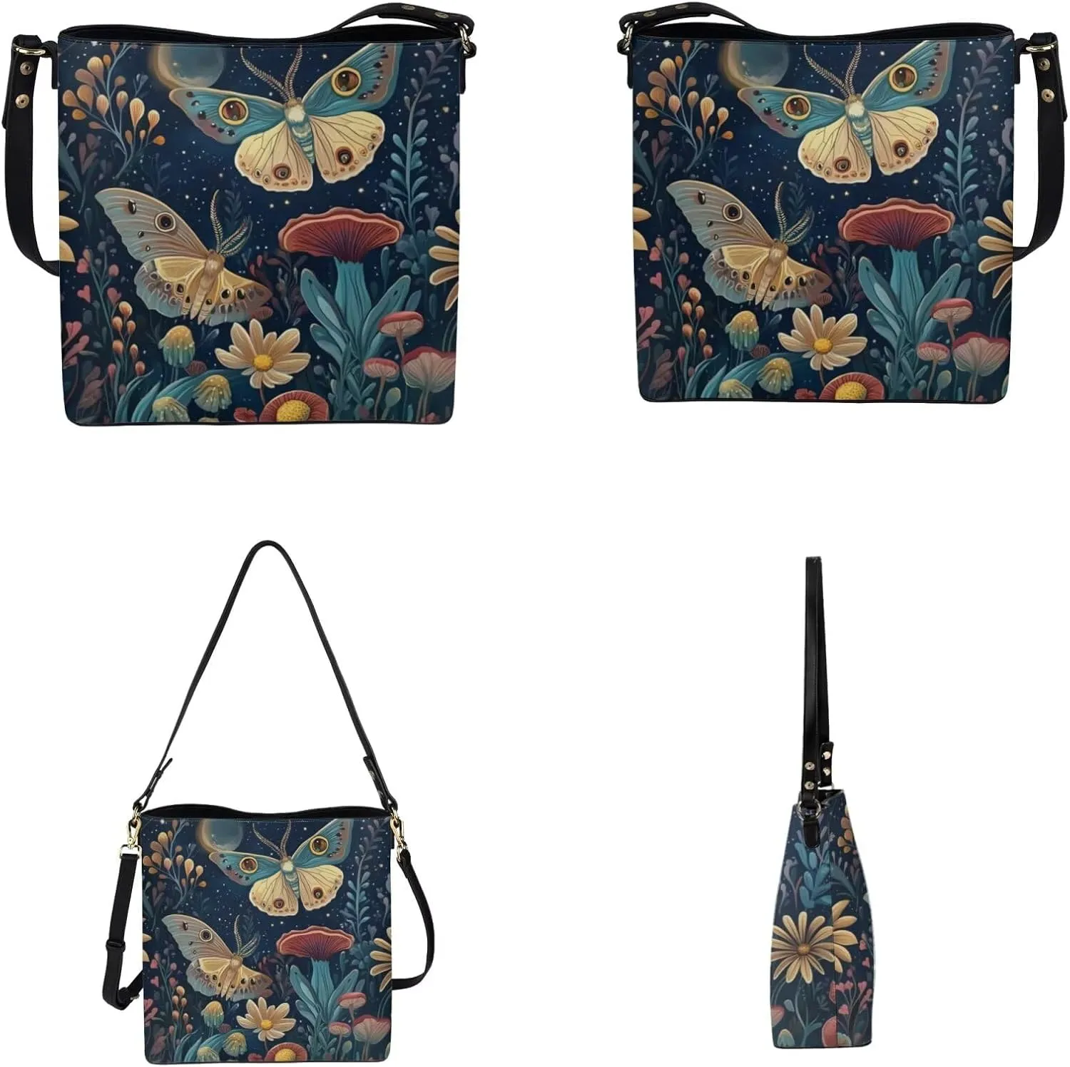 Womens Purses and Handbags Fashion Office Work Handbag Purse 2Pcs Set