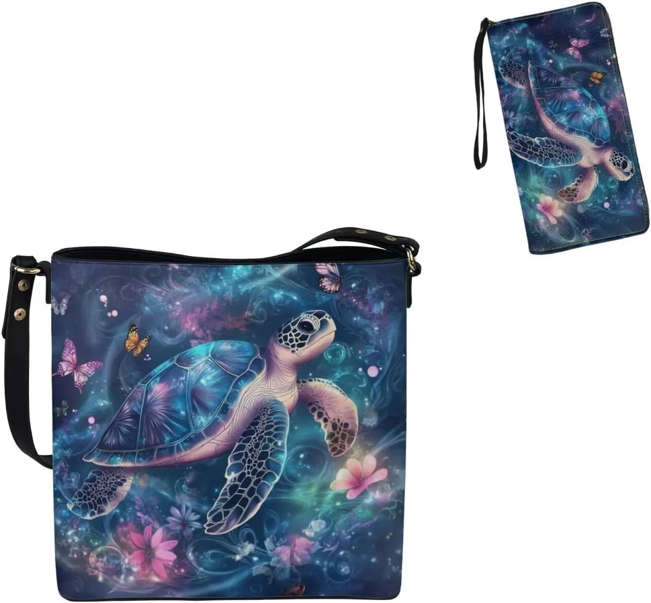Womens Purses and Handbags Fashion Office Work Handbag Purse 2Pcs Set