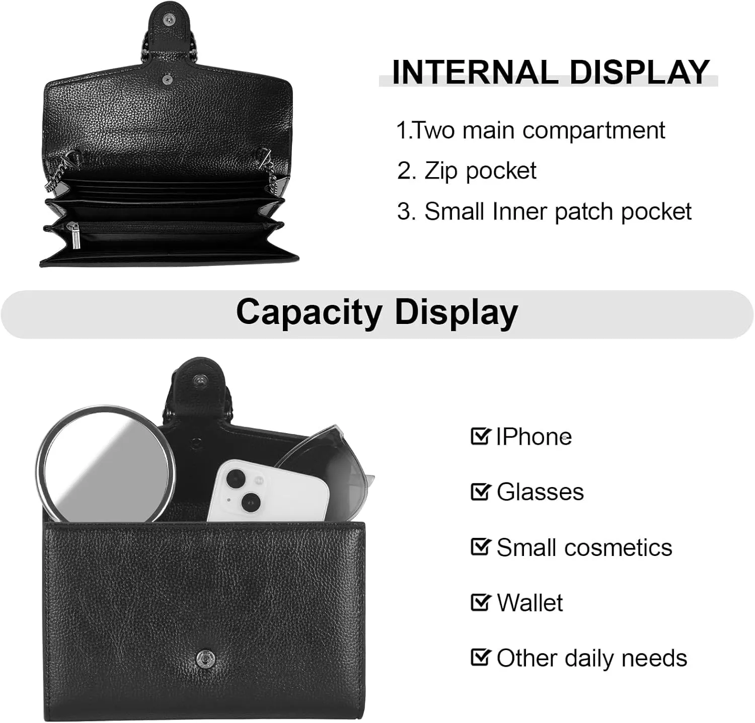 Women's Snake Print Crossbody Shoulder Bag PU Leather Satchel Chain Purse Evening Clutch Handbag