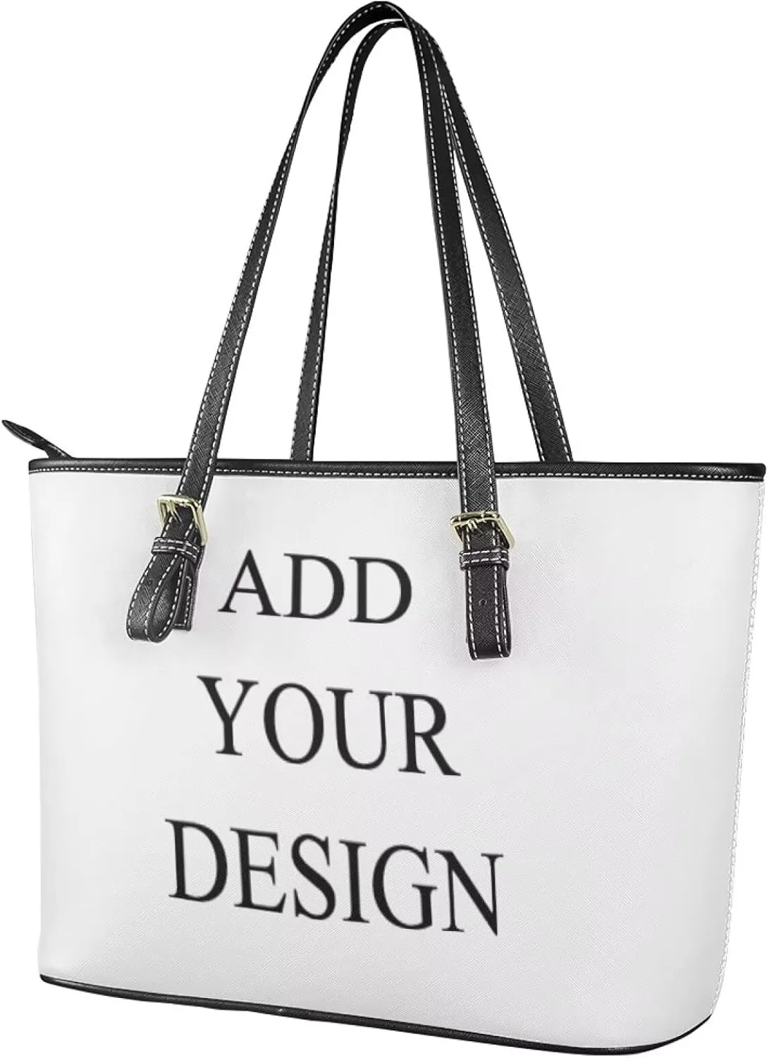 Women's Soft Faux Leather Tote Bag Casual Handbags and Purses for Travel