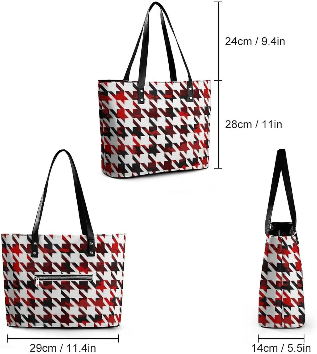 Women's Soft Leather Handbag Tote Purses Shoulder Bucket Bag