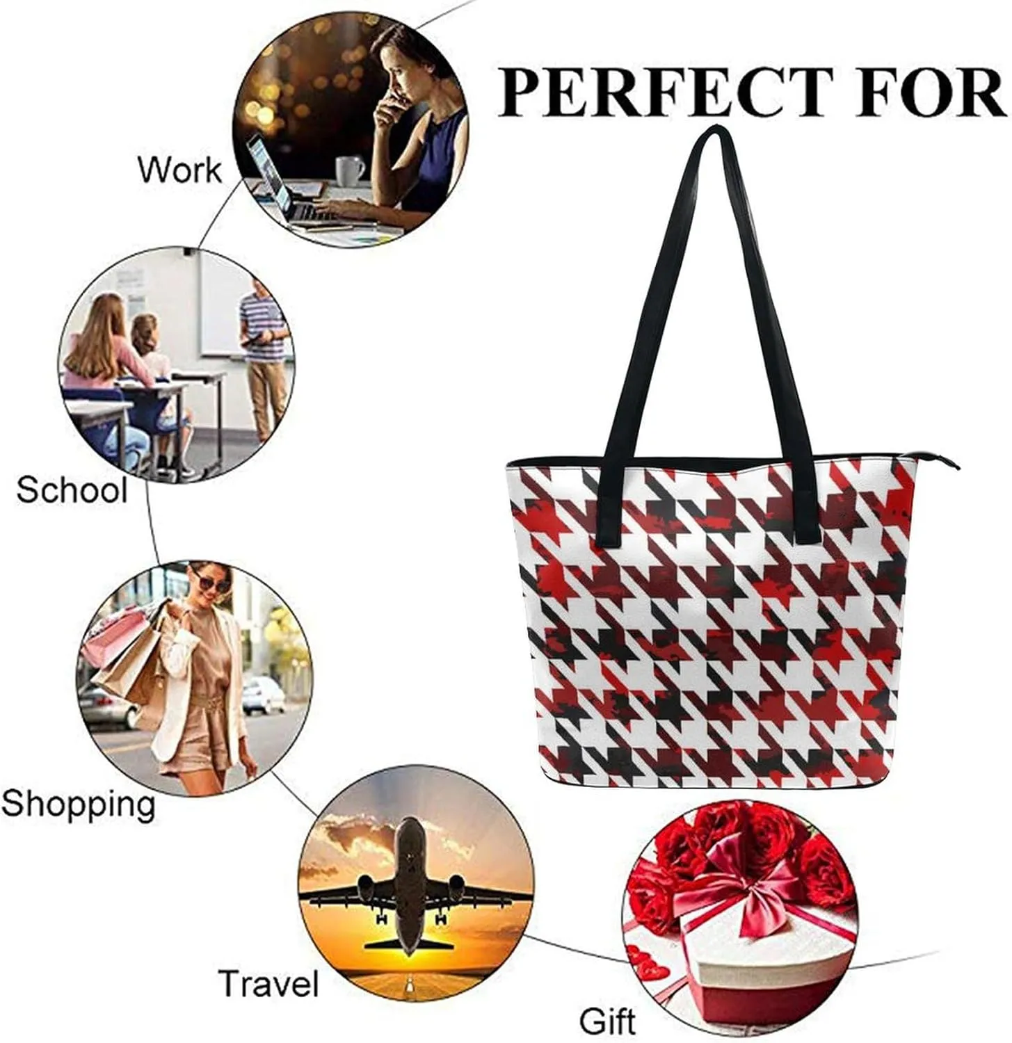 Women's Soft Leather Handbag Tote Purses Shoulder Bucket Bag