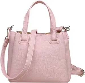 Womens Soft Vegan Leather Shoulder Crossbody Bag Casual Purse Small Totes Chic Handbag Top Handle Satchel