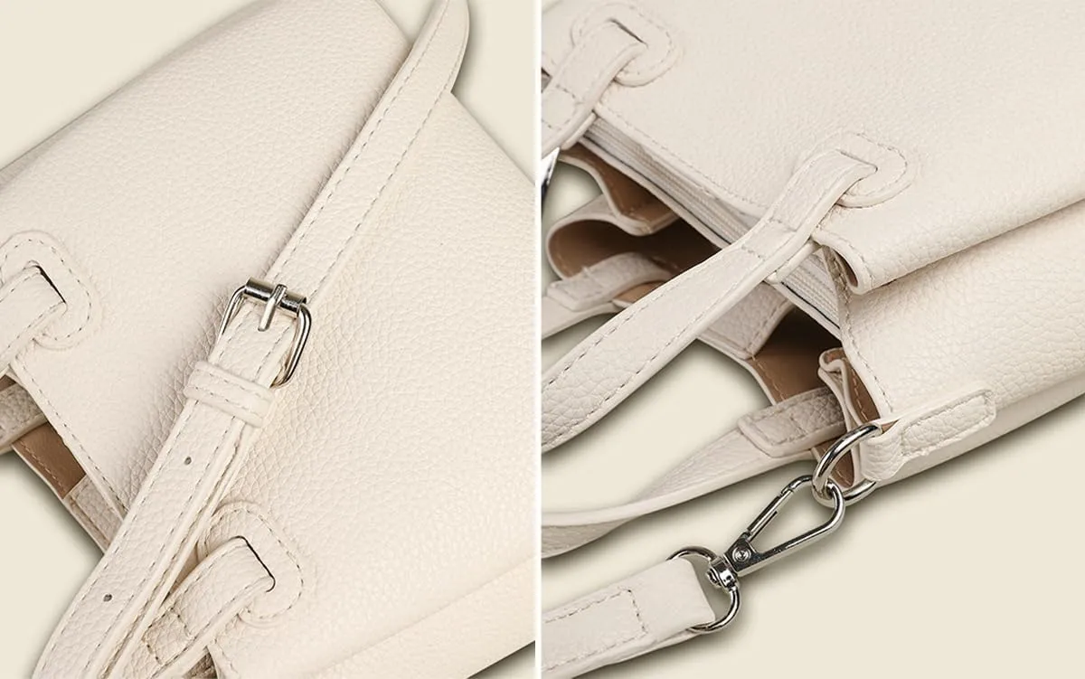 Womens Soft Vegan Leather Shoulder Crossbody Bag Casual Purse Small Totes Chic Handbag Top Handle Satchel
