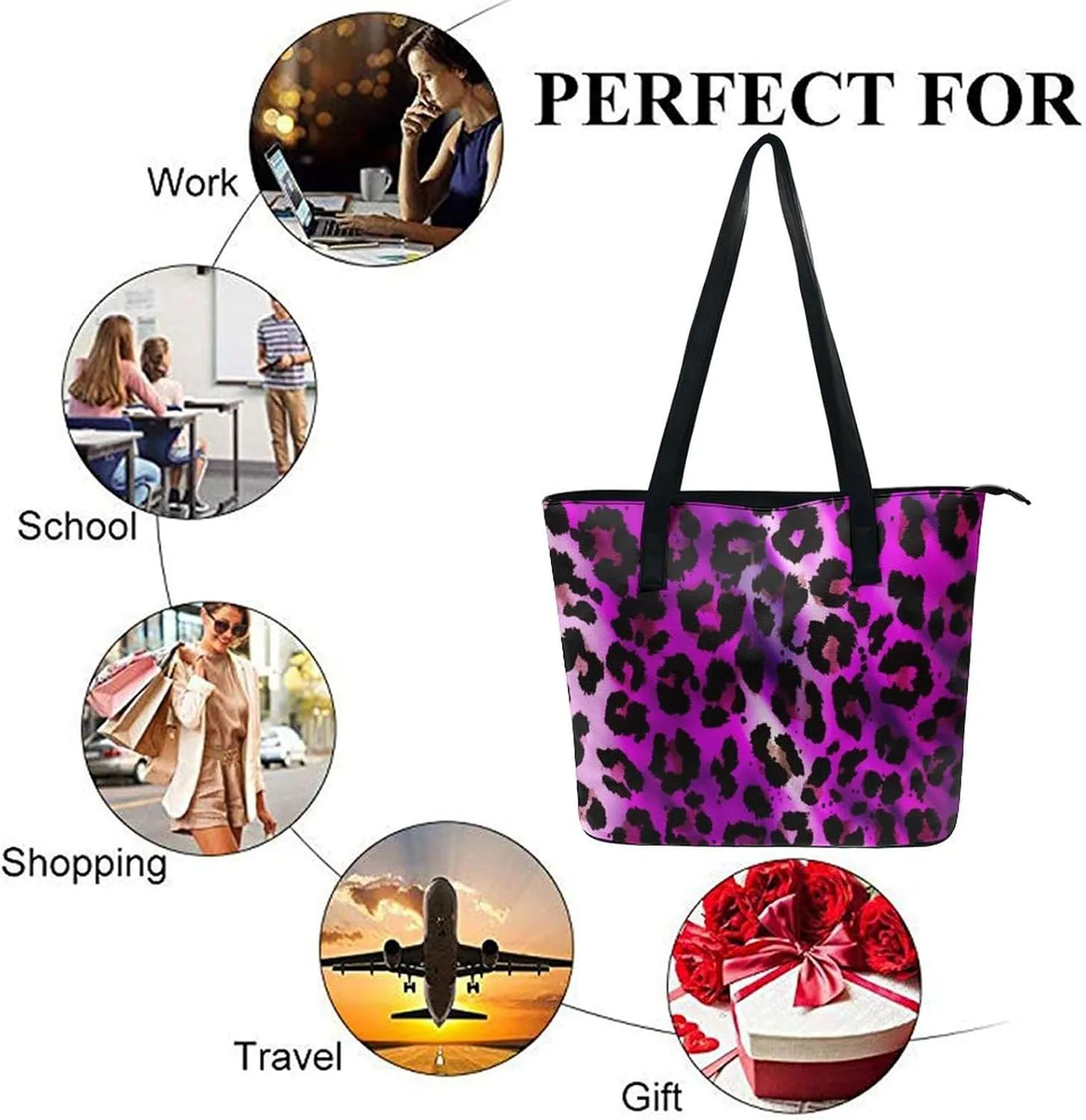 Women's Tote Purses Shoulder Bucket Bags Soft Leather Hobo Handbags