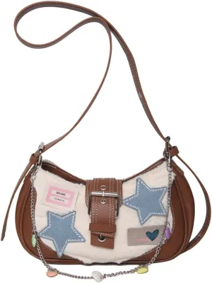 Women's Y2k Shoulder Bag Underarm Handbag Bag