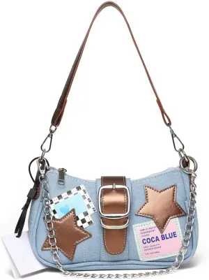 Women's Y2k Shoulder Bag Underarm Handbag Bag