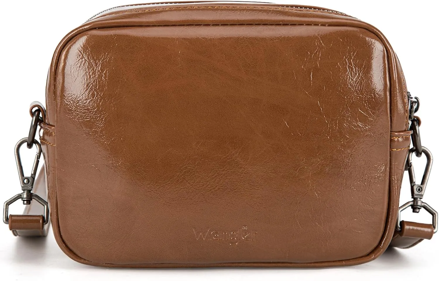 Wrangler Crossbody Bags for Women Shoulder Handbag with Dual Zipper Design