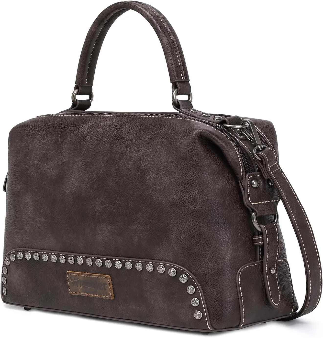 Wrangler Doctor Bag Top Handle Purse Hobo Shoulder Barrel Satchel Handbags for Women