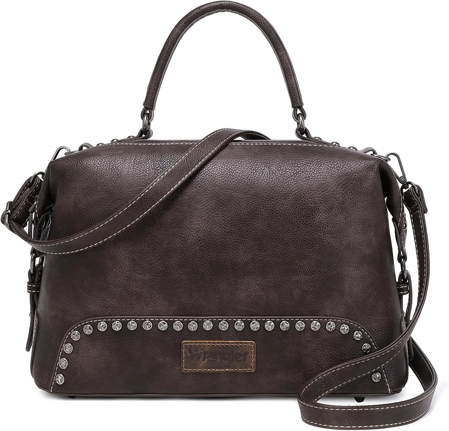 Wrangler Doctor Bag Top Handle Purse Hobo Shoulder Barrel Satchel Handbags for Women