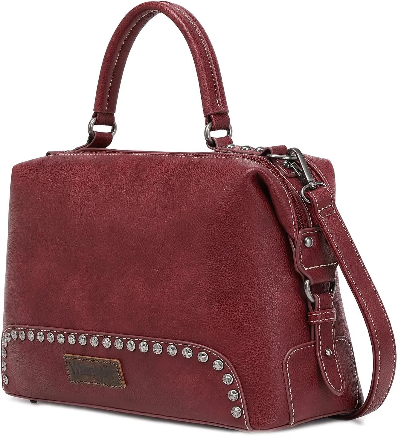 Wrangler Doctor Bag Top Handle Purse Hobo Shoulder Barrel Satchel Handbags for Women