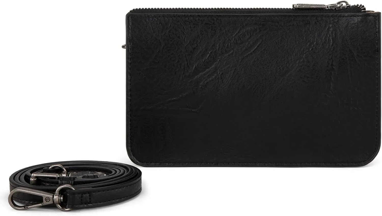 Wrangler RFID Crossbody Wallet Purse Vegan Leather Small Purses for Women with Phone Pocket and Adjustable Strap