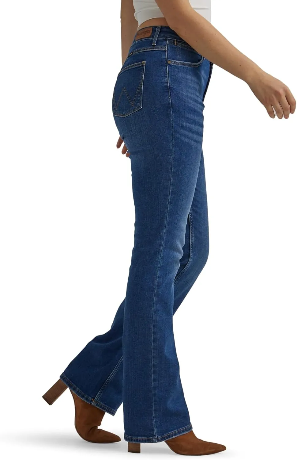 Wrangler Women's High Rise Bold Boot Jean
