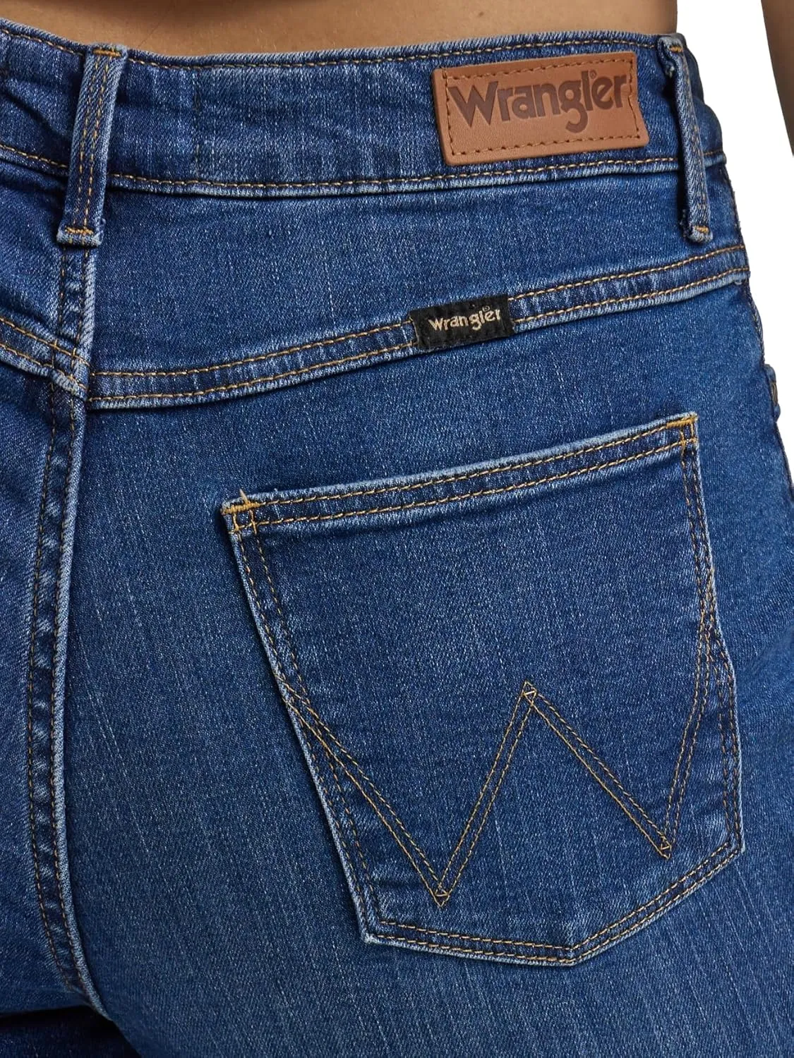 Wrangler Women's High Rise Bold Boot Jean