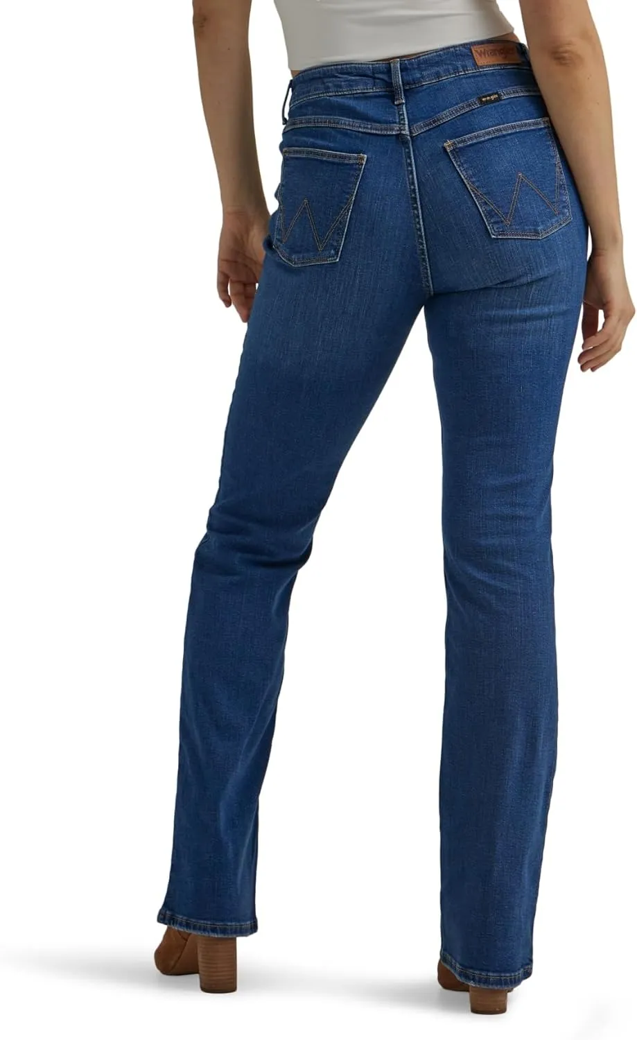 Wrangler Women's High Rise Bold Boot Jean