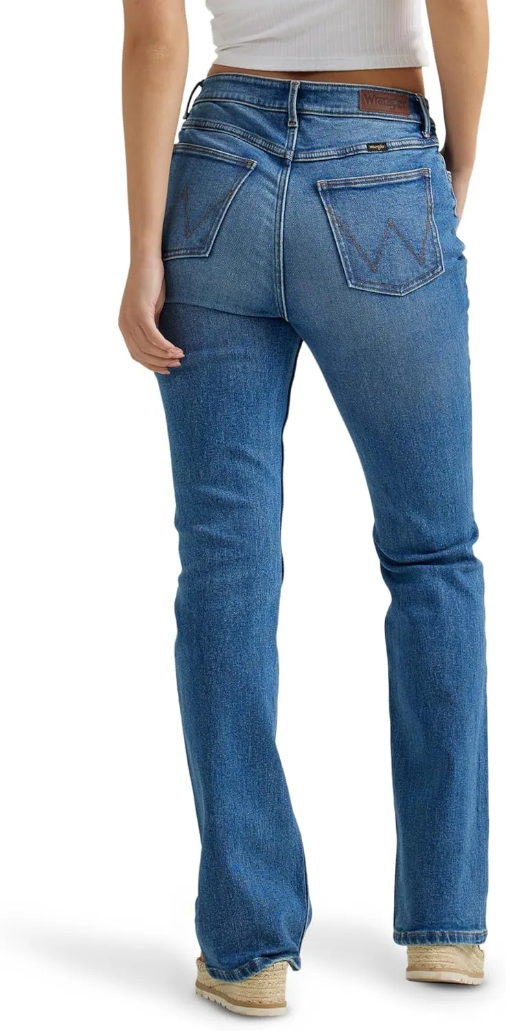 Wrangler Women's High Rise Bold Boot Jean