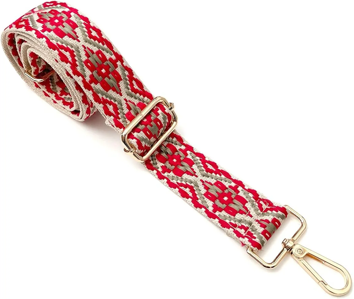 Wrapables Wide Adjustable Crossbody Handbag Strap, Women's Replacement Bag Strap for Purses