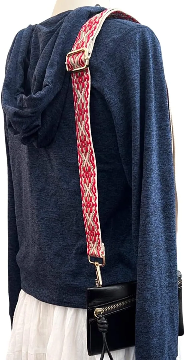 Wrapables Wide Adjustable Crossbody Handbag Strap, Women's Replacement Bag Strap for Purses