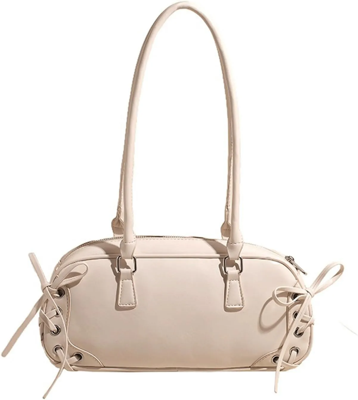 Y2k Purse 2000s Vintage Going Out Shoulder Street Girly Drawstring Bowling Bag Cute Feminine Emo Coquette Leather Purses