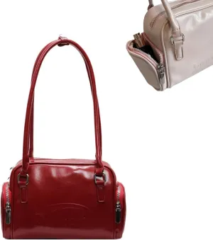 Y2k Purse 2000s Vintage Going Out Shoulder Street Girly Sporty Bowling Bag Retro Sporty Cute Grunge Leather Purses