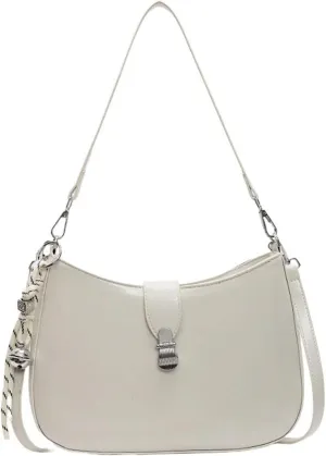 Y2k Purse Cute Hobo Shoulder Bag 2000s Vintage Cream Handbag Going Out Street Girly Trending Purses Women 2025